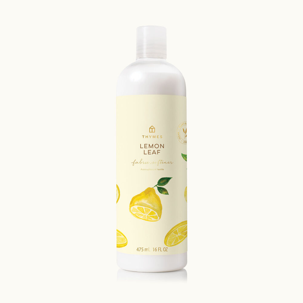 Thymes Lemon Leaf Fabric Softener to Soften Clothing with Citrus Scent image number 0